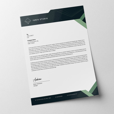 Pad Letterhead Corporate Identity 227721