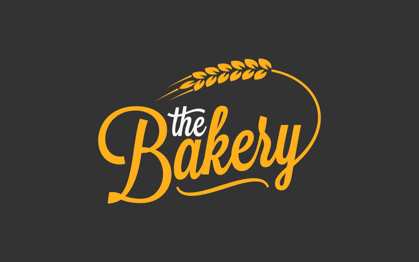 Bakery Vintage Lettering Logo