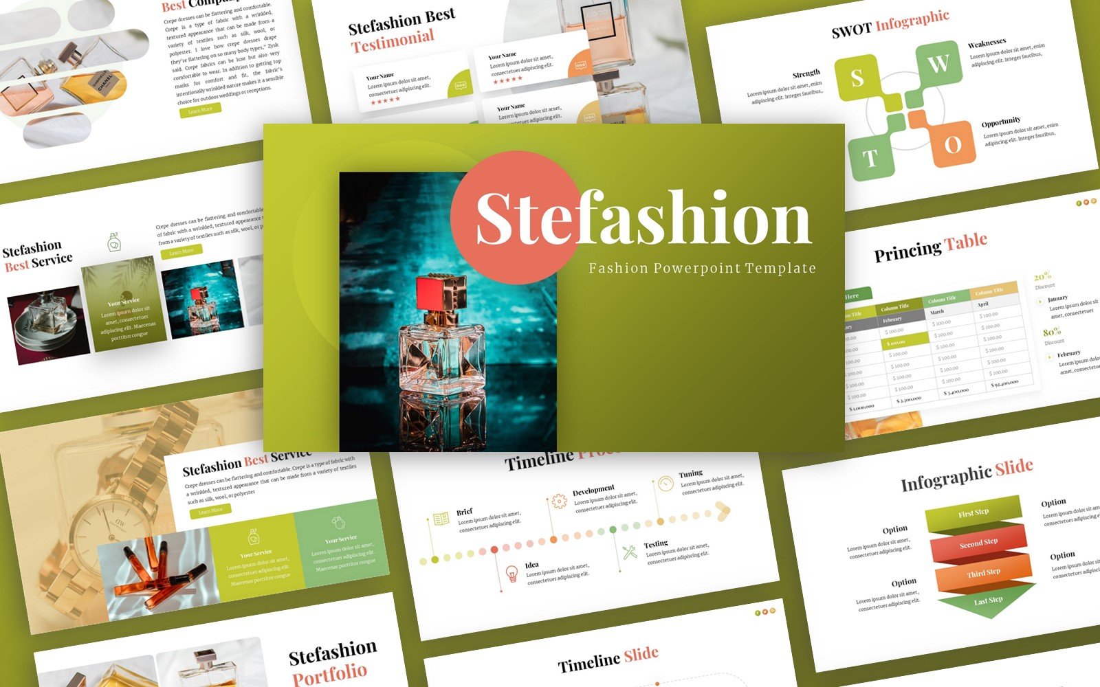 Stefashion - Fashion Multipurpose PowerPoint Template