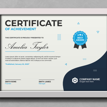 Achievement Award Corporate Identity 227784