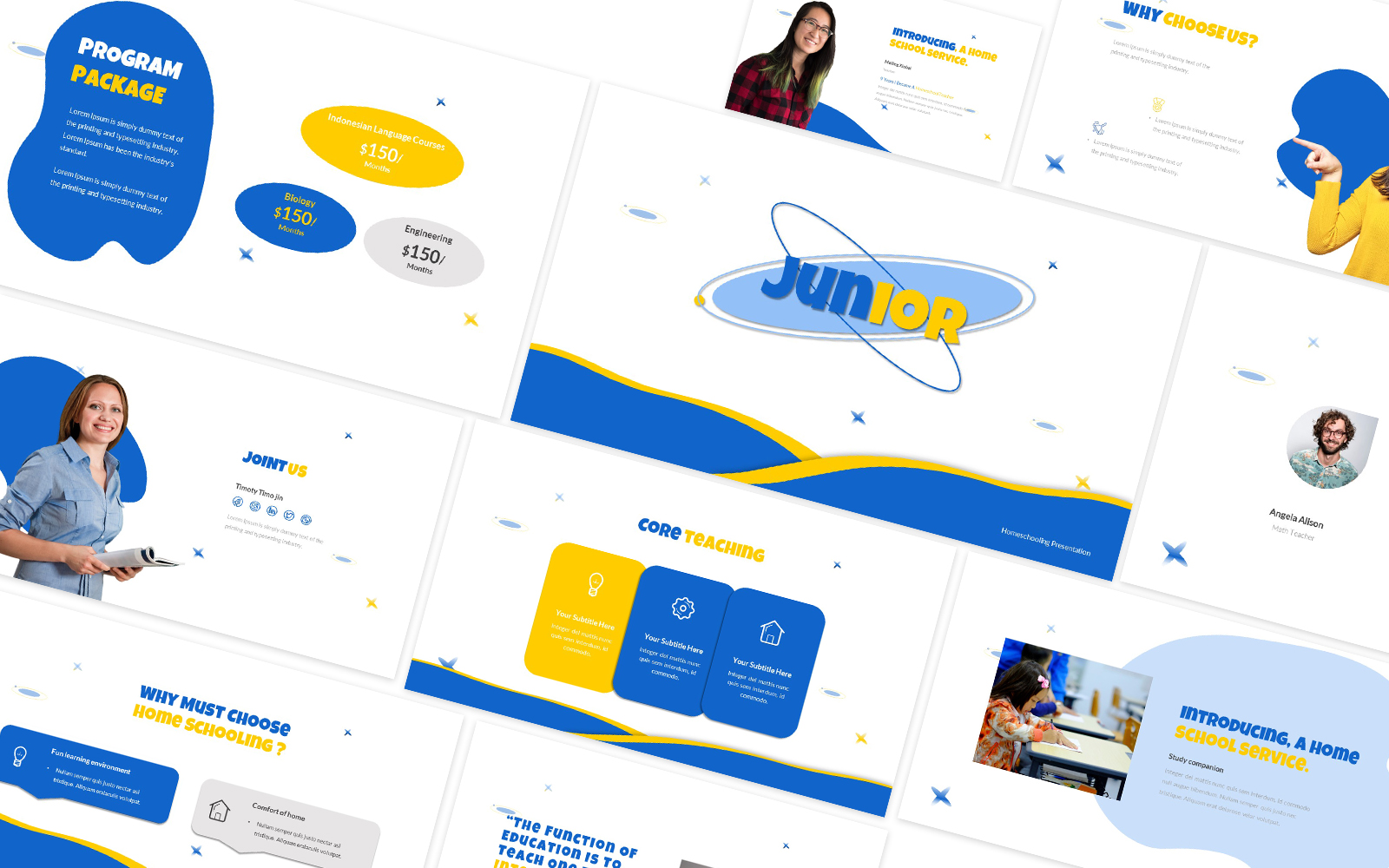 Junior Powerpoint Presentation Template