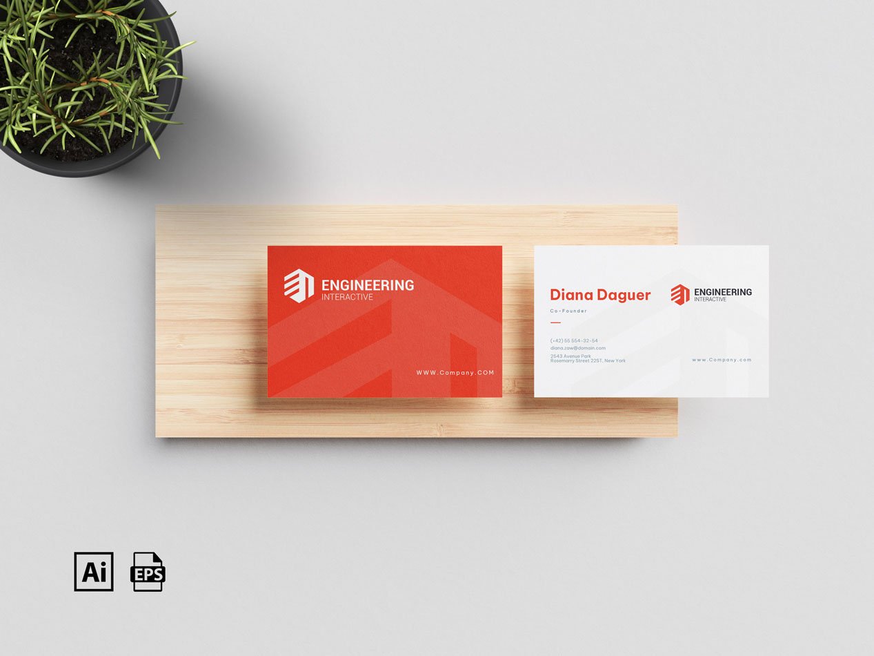 Business Card Template 001