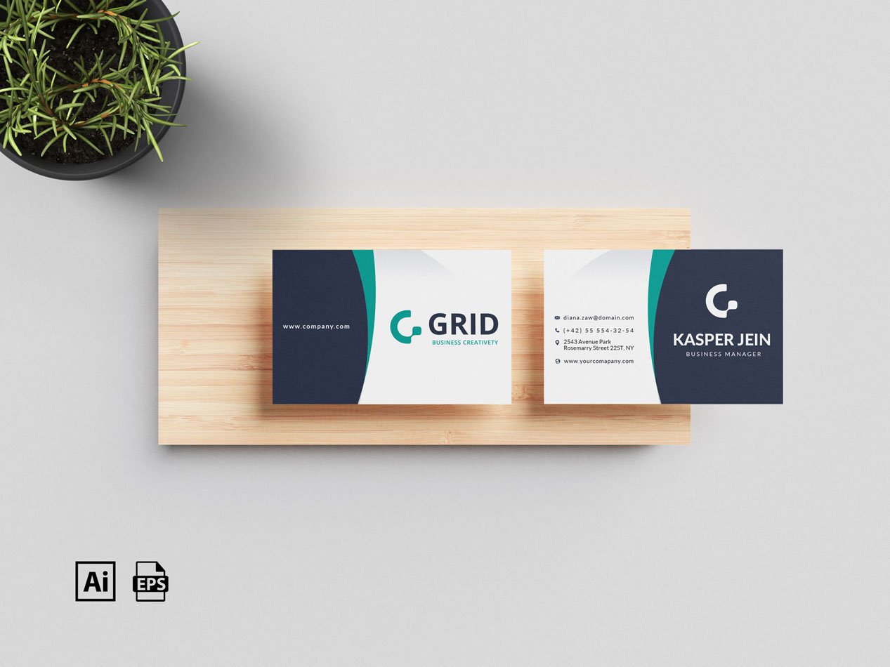 Business Card Template 010