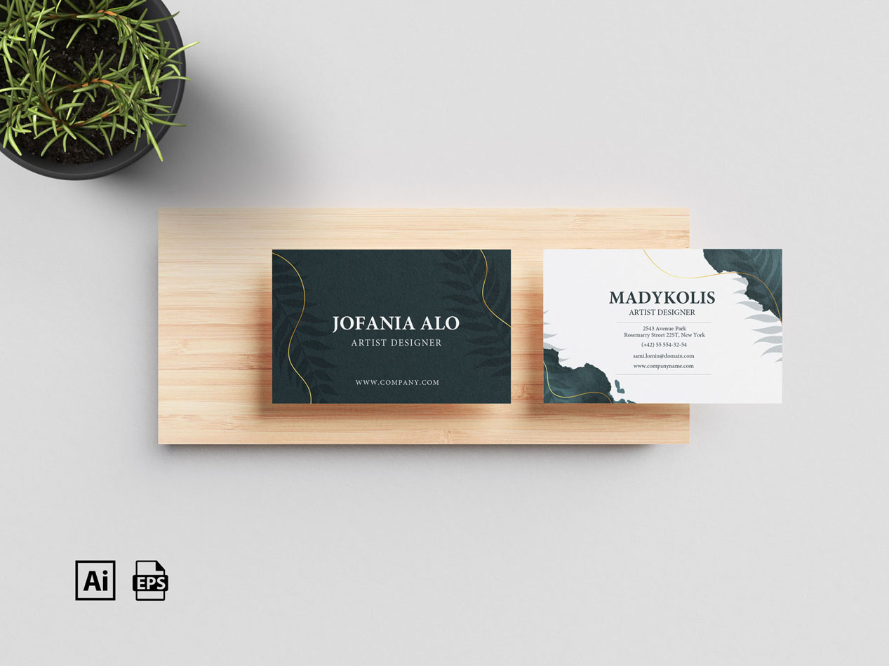 Business Card Template 017