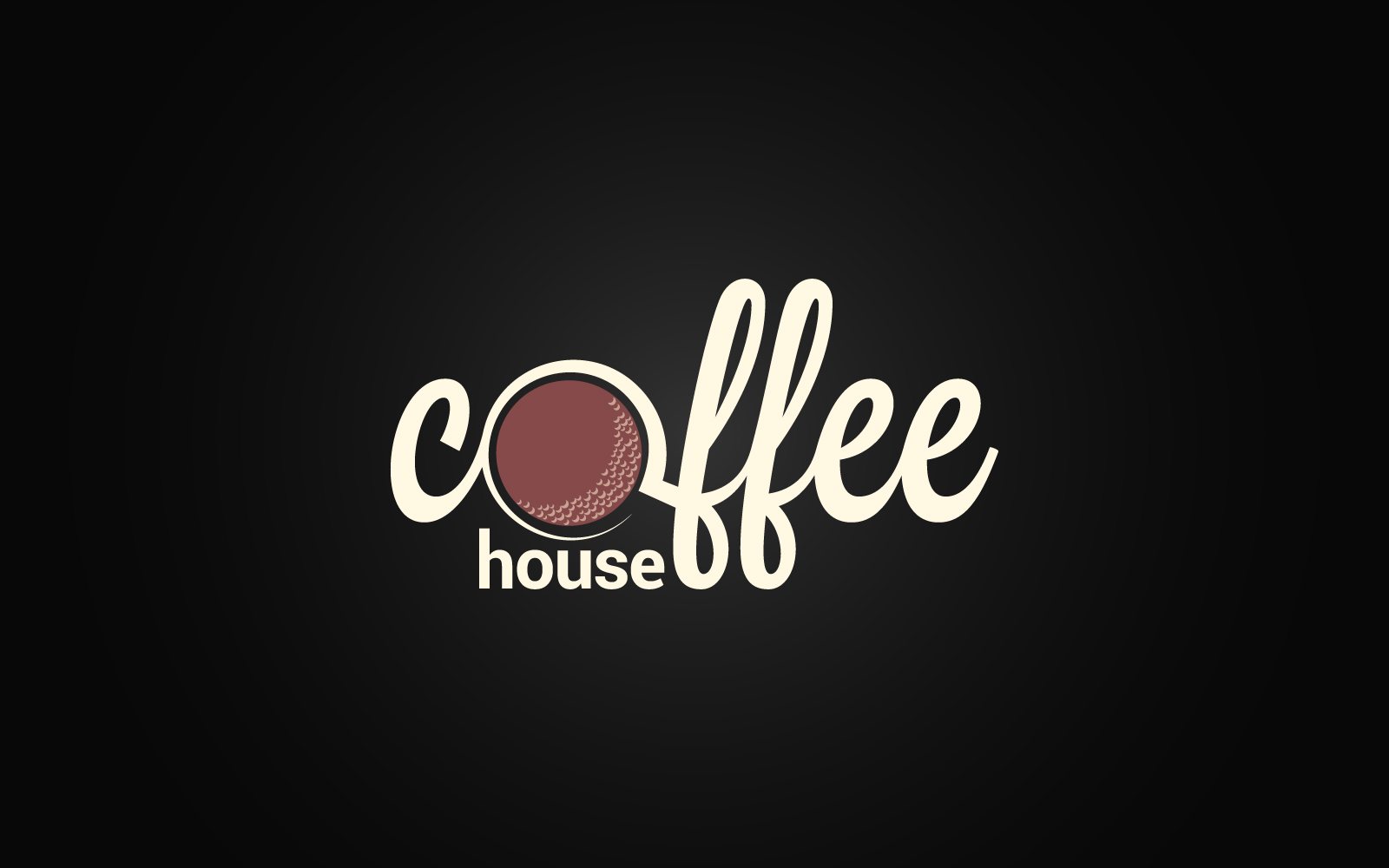 Coffee Label Design Background.