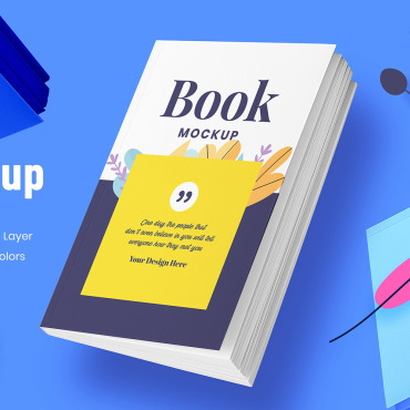 Book Cover Product Mockups 228543