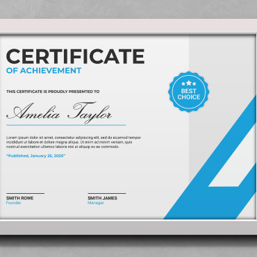 Achievement Award Corporate Identity 228594