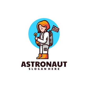 Galaxy Cosmonaut Logo Templates 228672