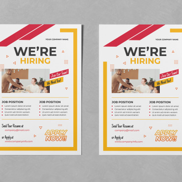 Are Hiring Corporate Identity 228715