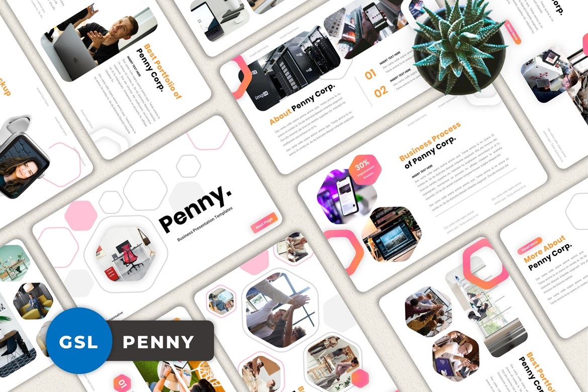 Penny - Creative Business Googleslide