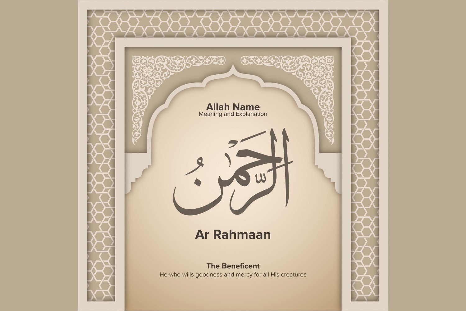 Ar Rahmaan Meaning & Explanation