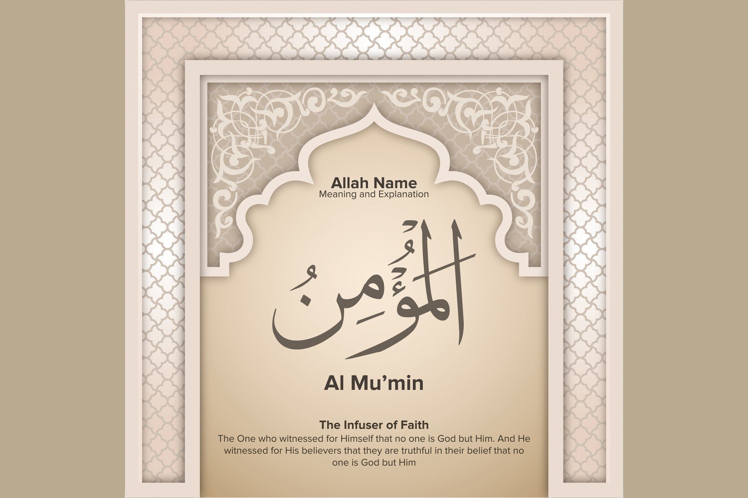 Al mumin Meaning & Explanation