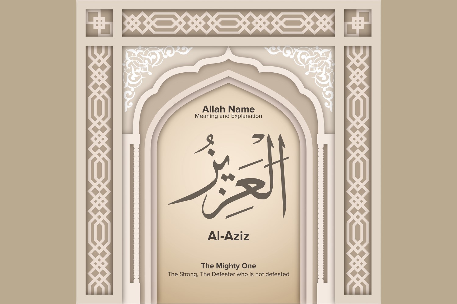 Al Aziz Meaning & Explanation