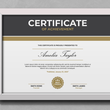 Achievement Award Corporate Identity 229063