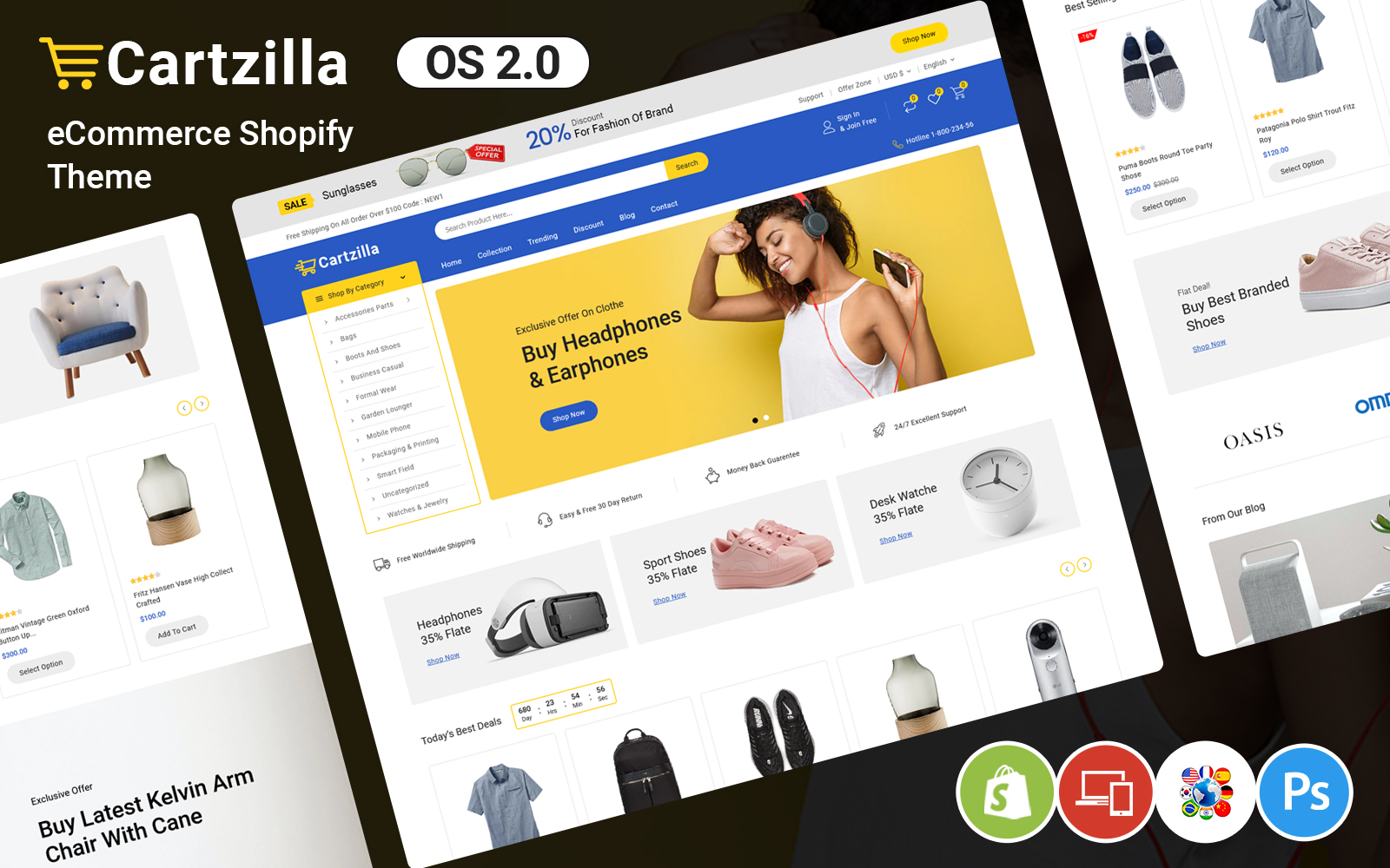 Cartzilla - Multipurpose Shopify Theme