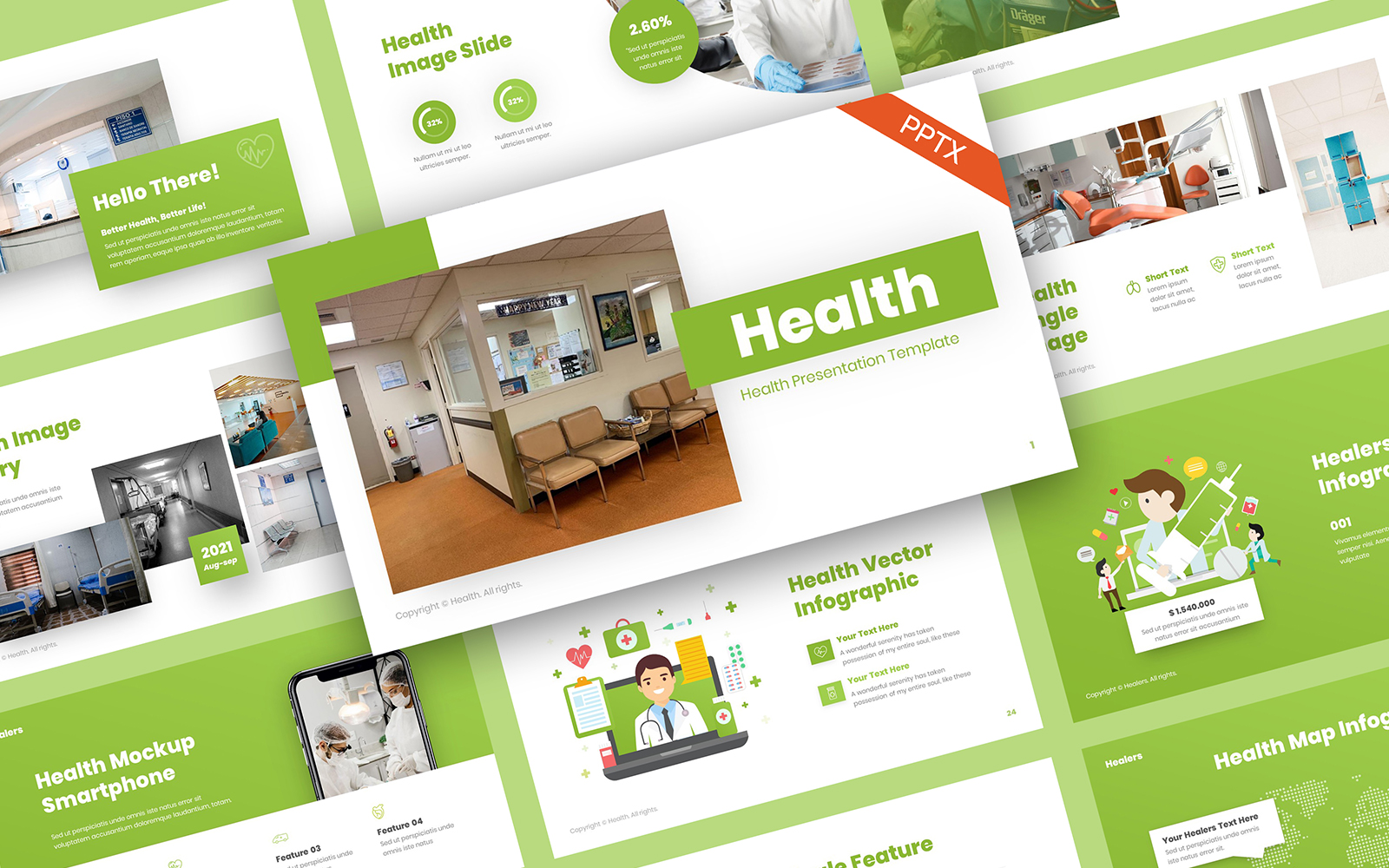 Health Professional Medical PowerPoint Template