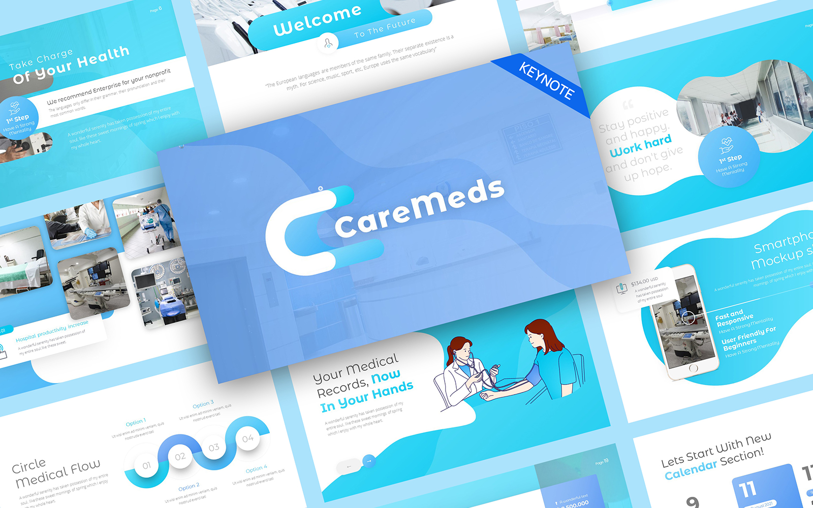 CareMeds Medical Keynote Template
