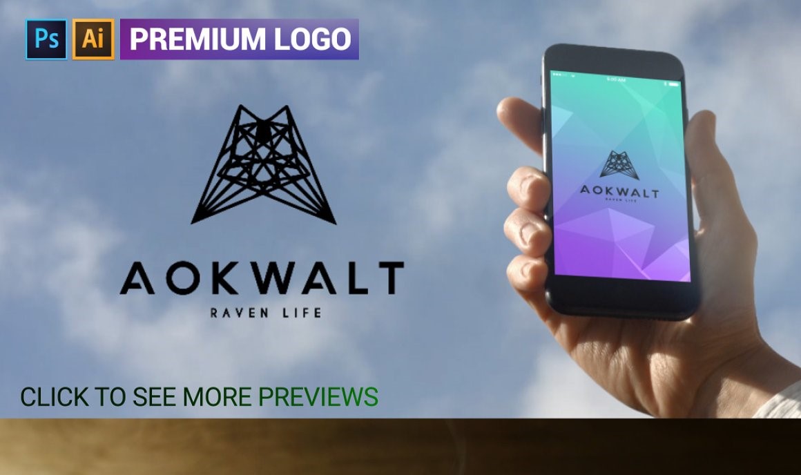 Aokwalt Premium A letter Logo Template