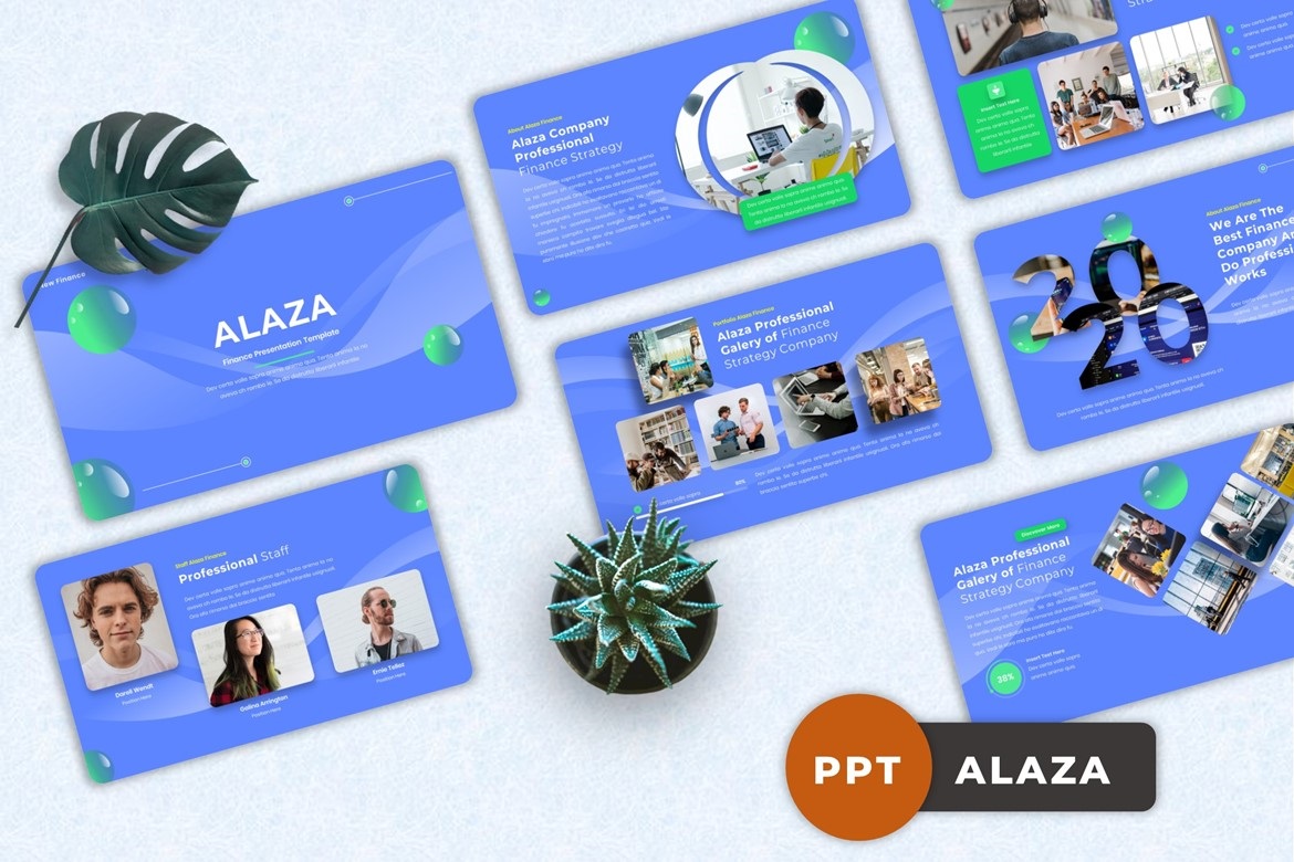 Alaza - Finance Powerpoint