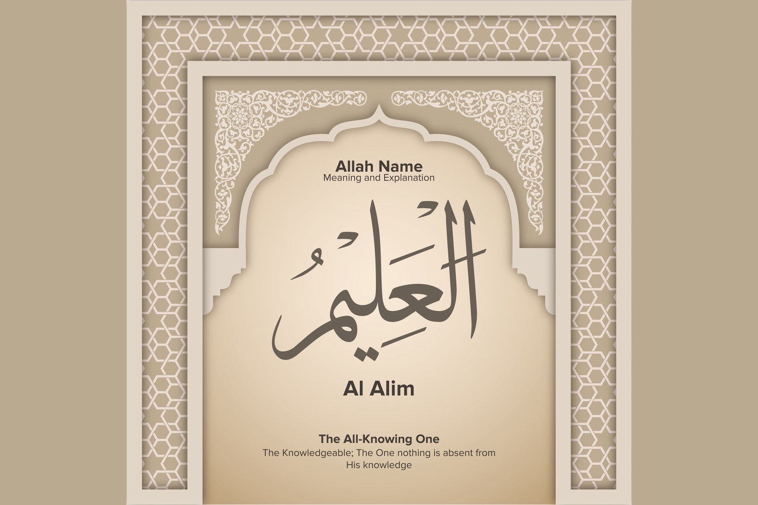 al alim Meaning & Explanation