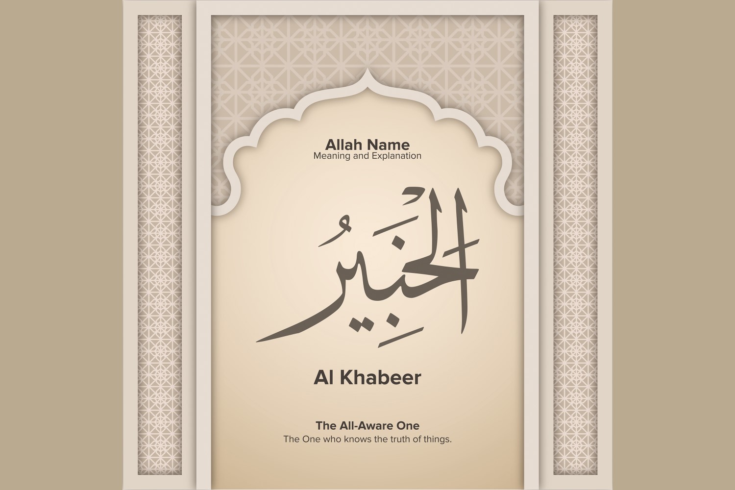 Al khabeer Meaning & Explanation