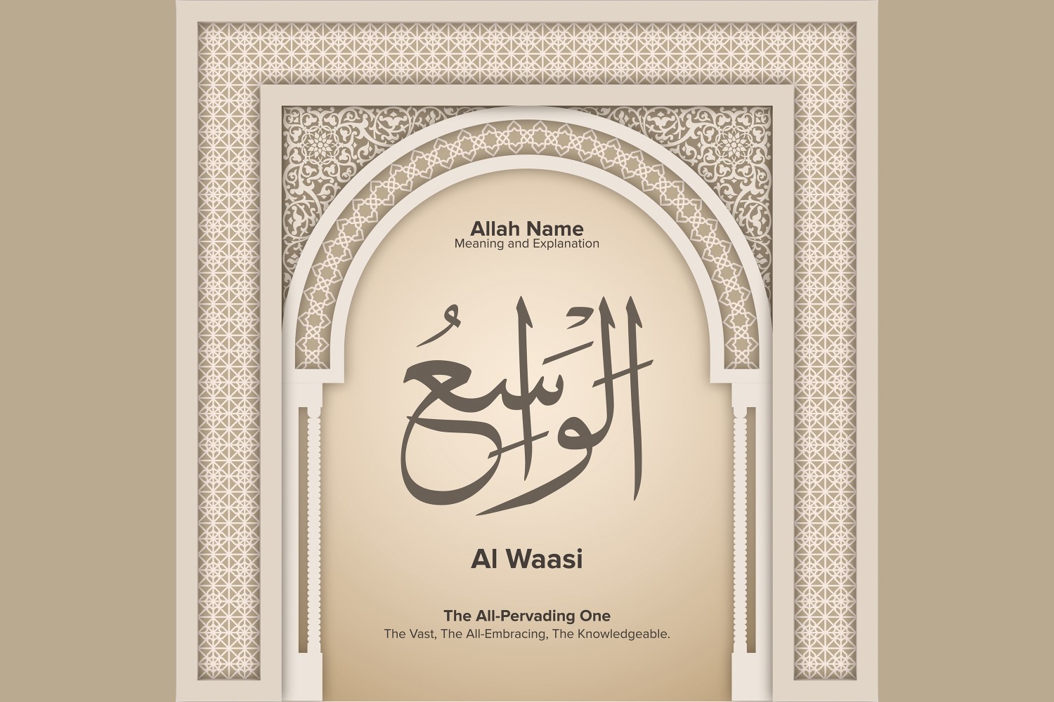 Al waasi Meaning & Explanation