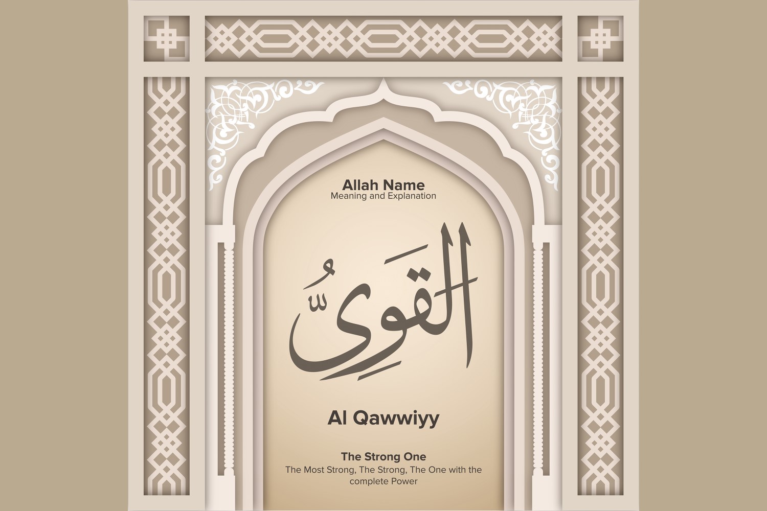 al qawwiyy Meaning & Explanation