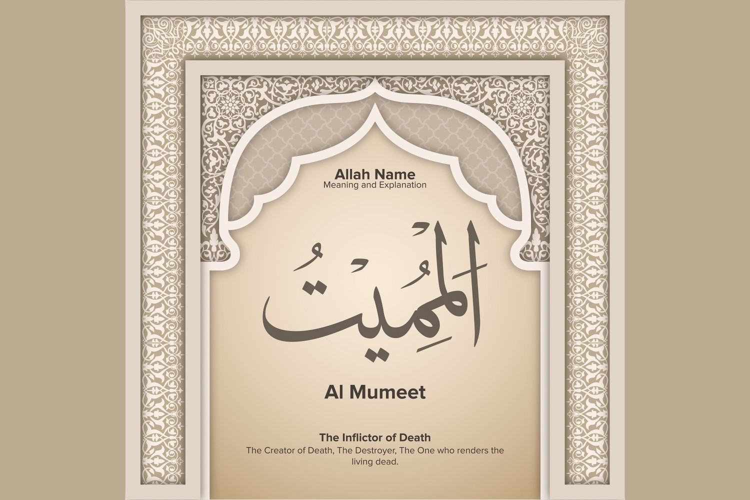 al mumeet Meaning & Explanation