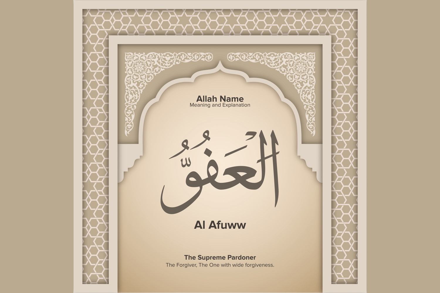 al afuww Meaning & Explanation