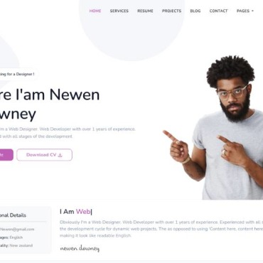 Cv Cv Landing Page Templates 229390