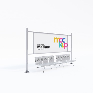 Up Signboard Product Mockups 229797