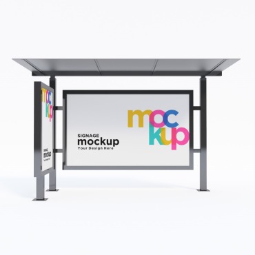Up Signboard Product Mockups 229845