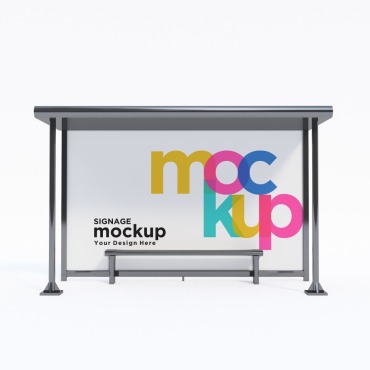 Up Signboard Product Mockups 229852