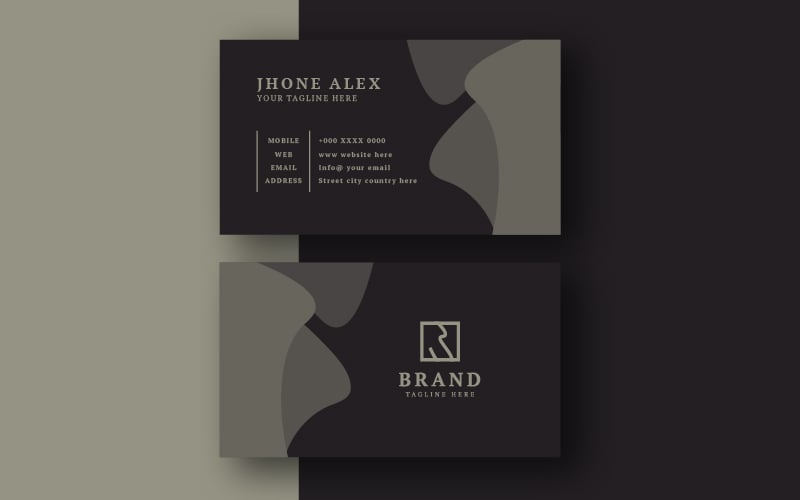 Creative Minimalist Business Card