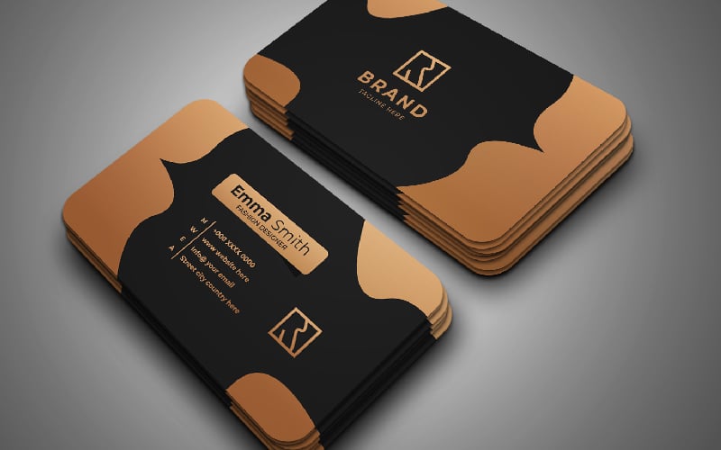 Creative Luxury Business Card