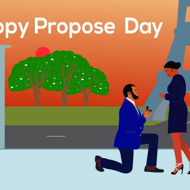 Propose Day Vectors Templates 230100