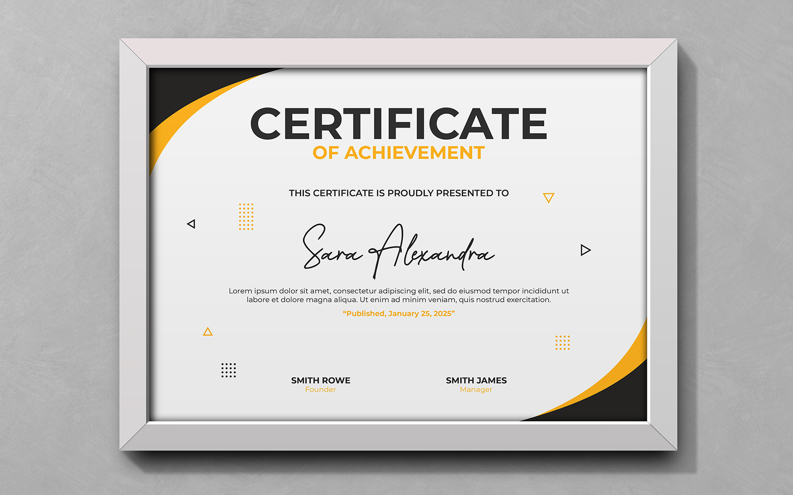 Minimalist Certificate Design Templates Bundle