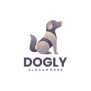 Furry Puppy Logo Templates 230178