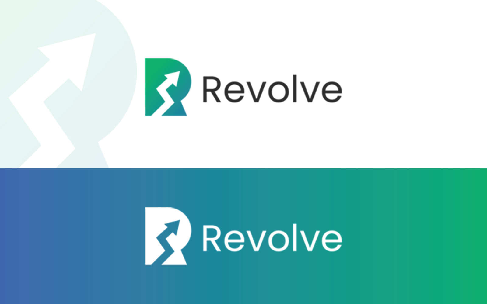 R Letter Logo Revolve Logo Design Template