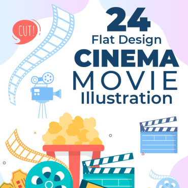 Cinema Theater Illustrations Templates 230290