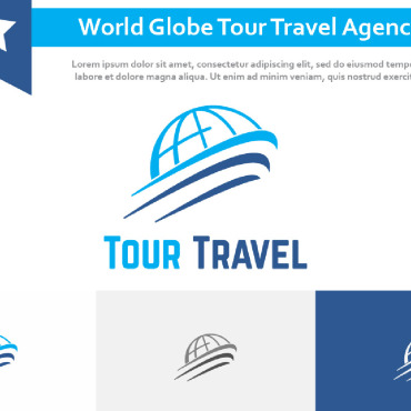 Globe Tour Logo Templates 230337