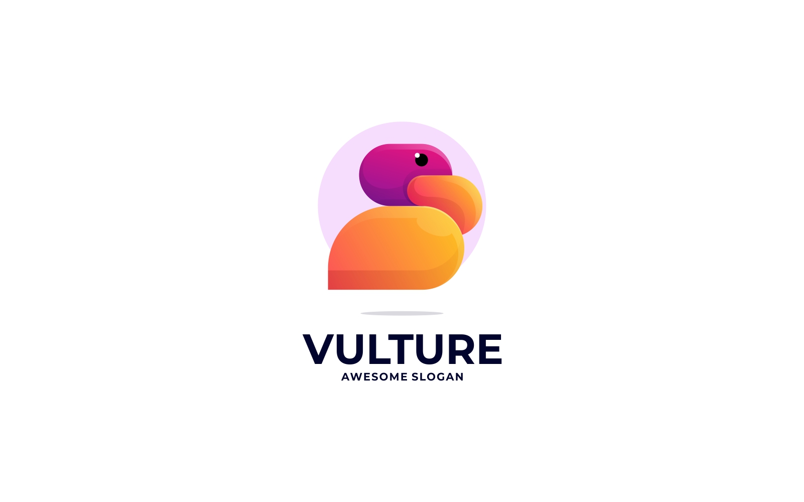 Vulture logo Royalty Free Vector Image - VectorStock