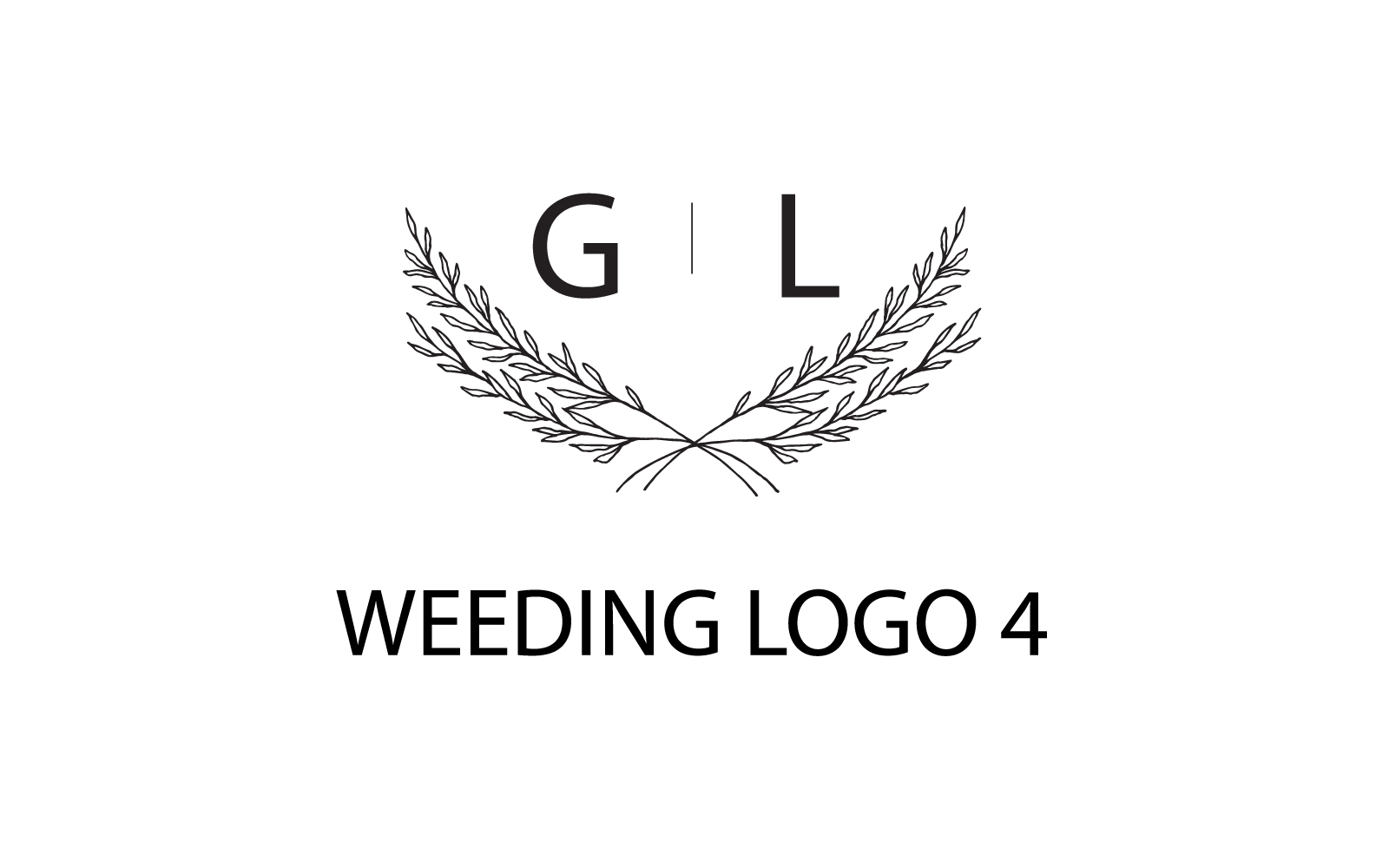 Weeding Logo Template - 4