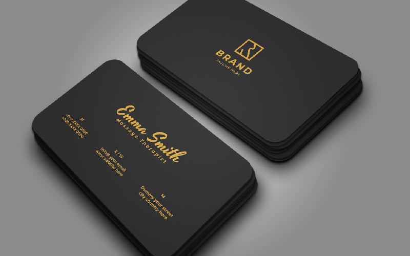 Creative Minimalist Business Card Design