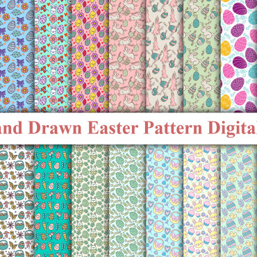 Drawn Easter Backgrounds 230794