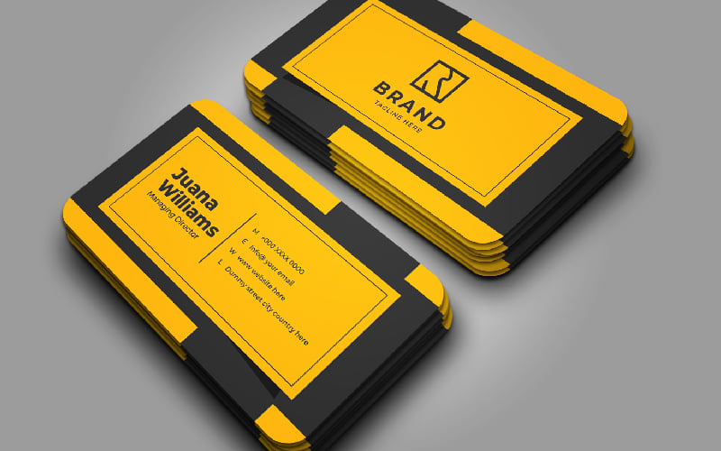 Elegant And Modern Business Card