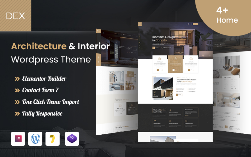 DEX - Interior Design & Architecture WordPress Theme