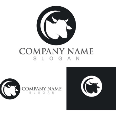 Vector Cow Logo Templates 230913