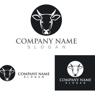 Vector Cow Logo Templates 230914