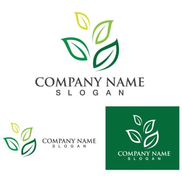 Eco Leaf Logo Templates 231056